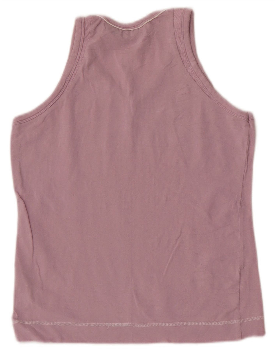 Fila Damen Weste Top UK 12 Mittelrosa Baumwolle