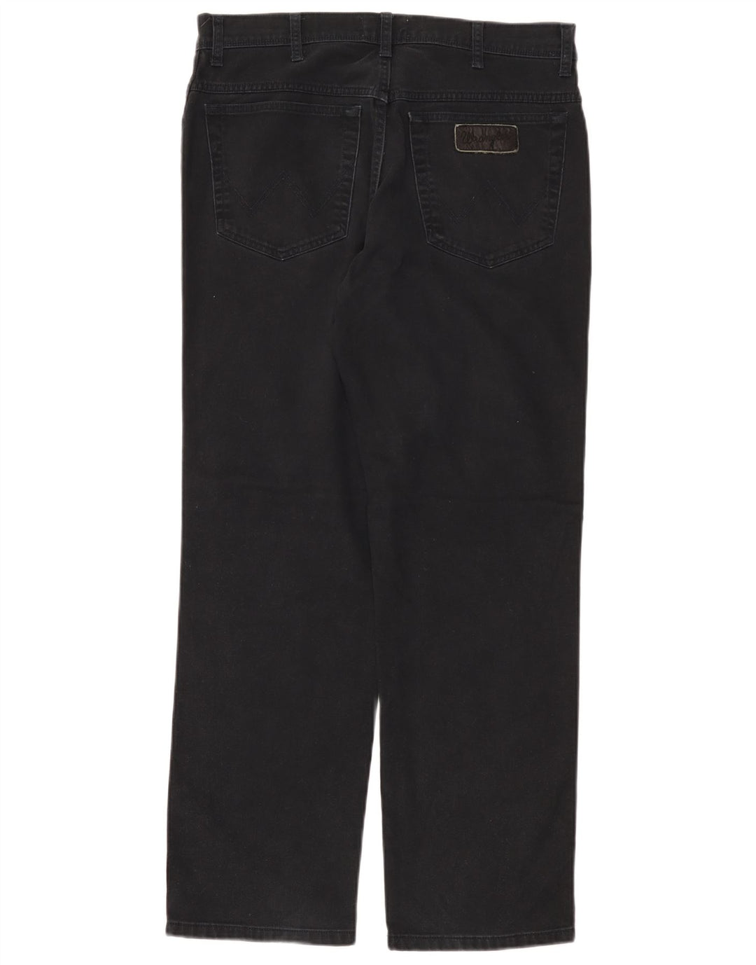 Wrangler Herren Straight Jeans W34 L30 Schwarz