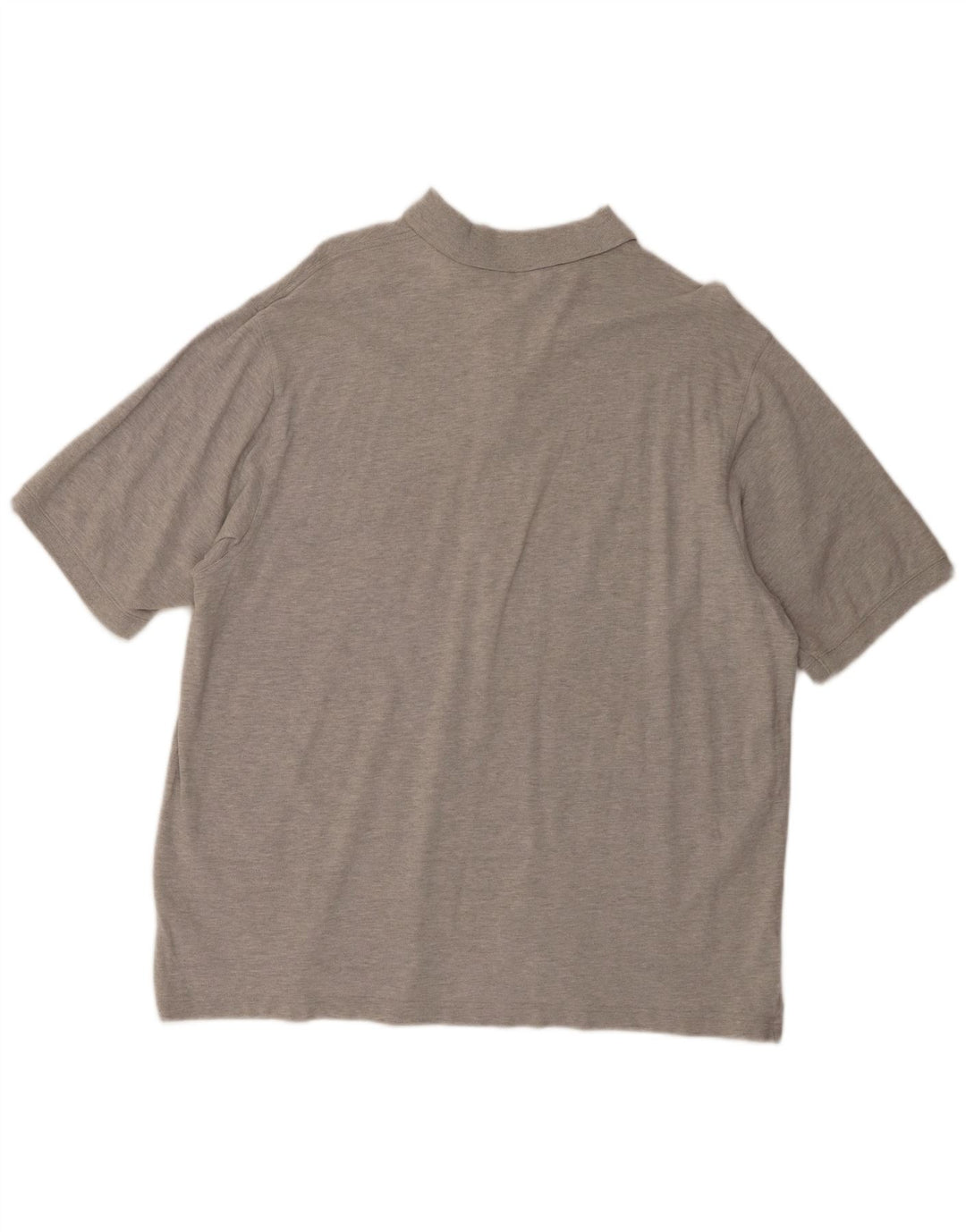 Eddie Bauer Herren Poloshirt XL Grau Baumwolle