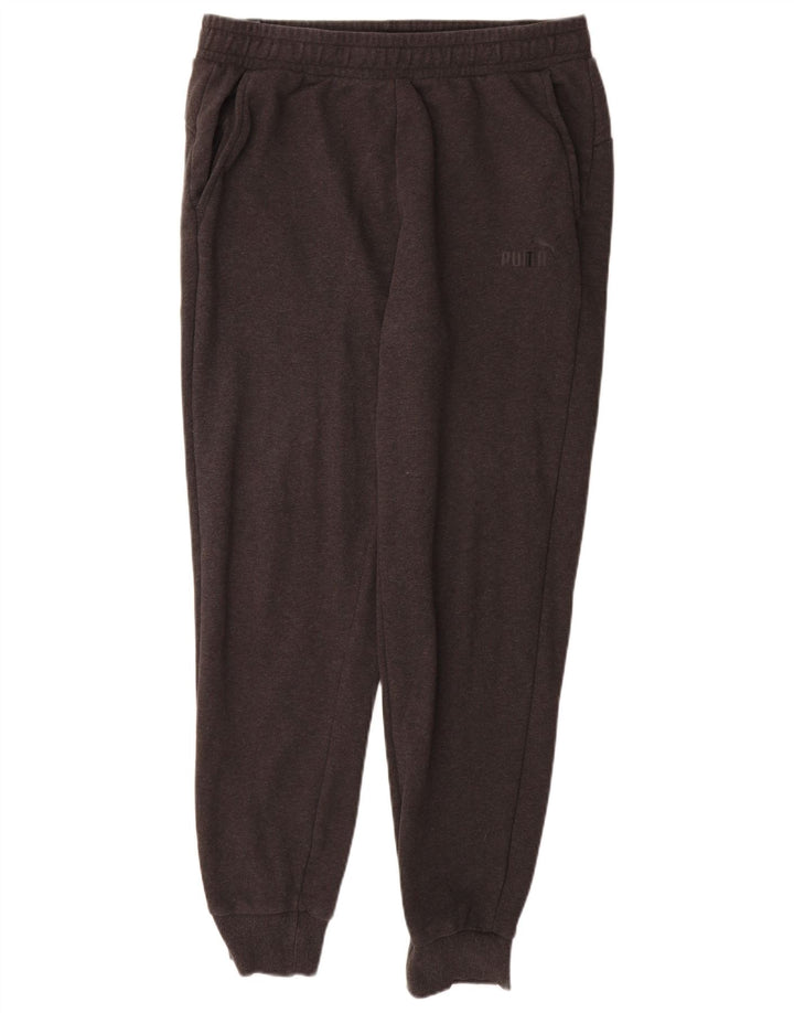 PUMA Herren-Trainingshose, Jogginghose, Größe L, Grau