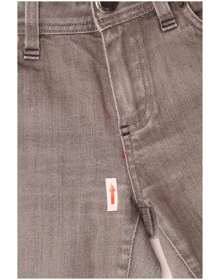 Massimo Dutti Damen Skinny Jeans W28 L33 Graue Baumwolle