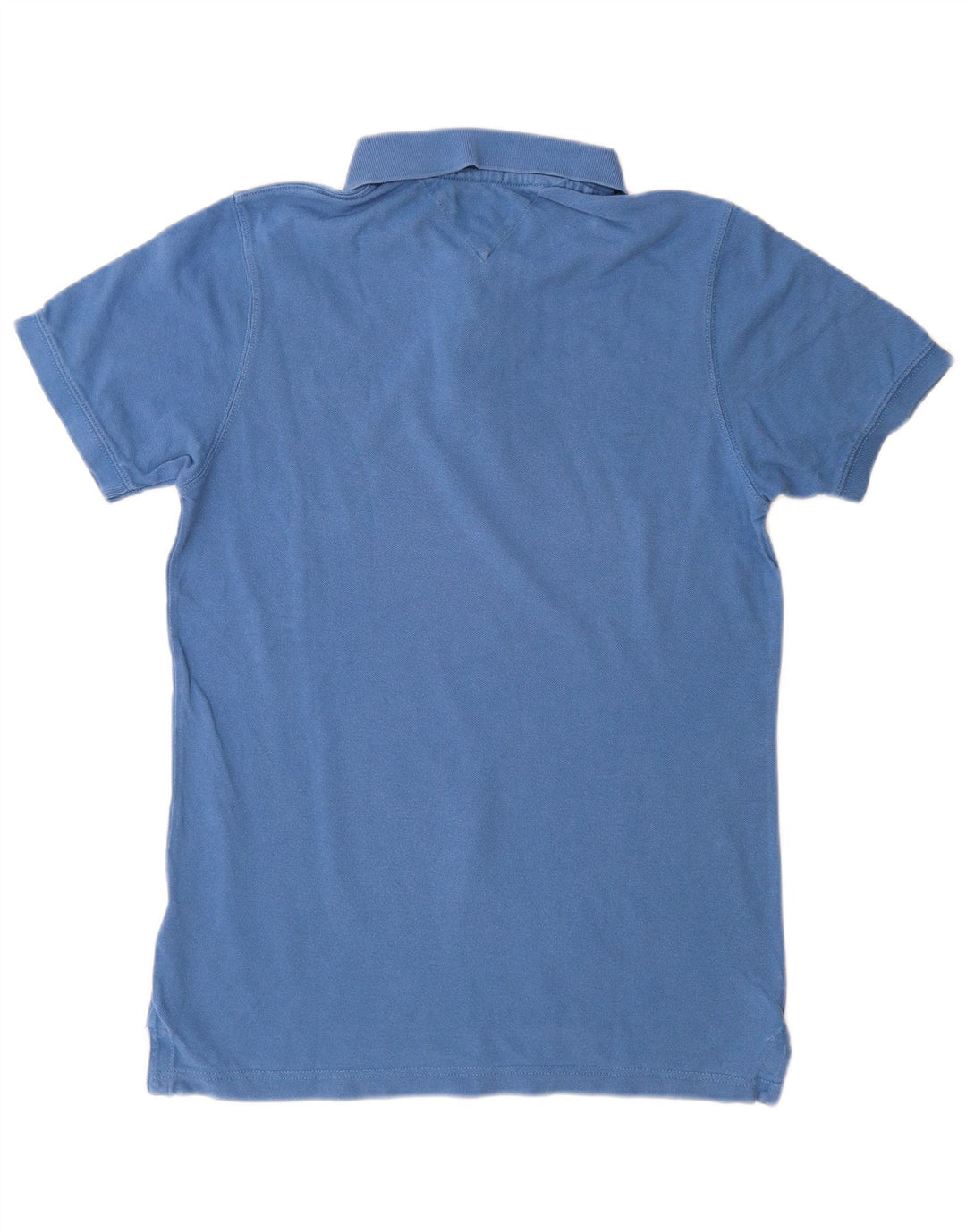 Tommy Hilfiger Herren-Poloshirt, große blaue Baumwolle