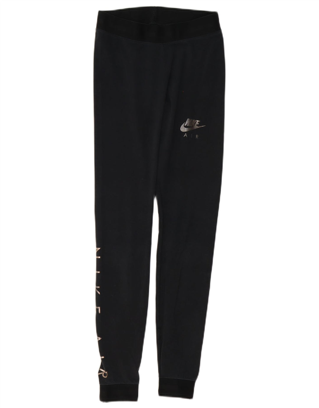 Nike Womens Graphic Leggings UK 10 Small Schwarz Colourblock