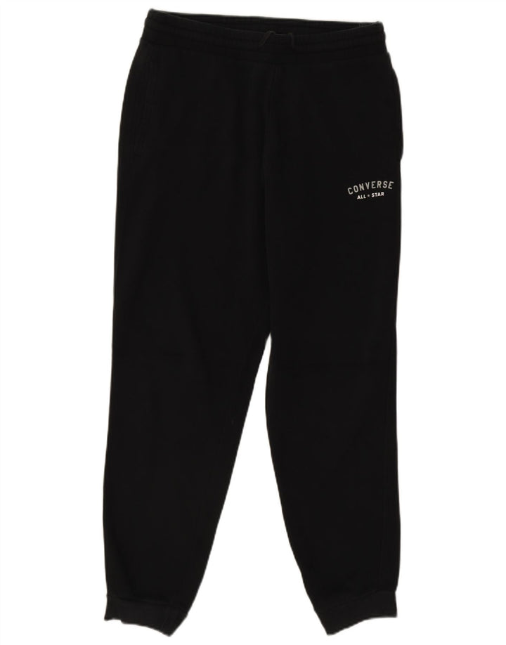 Converse Herren-Trainingshose mit Grafik, mittelschwarz, Baumwolle