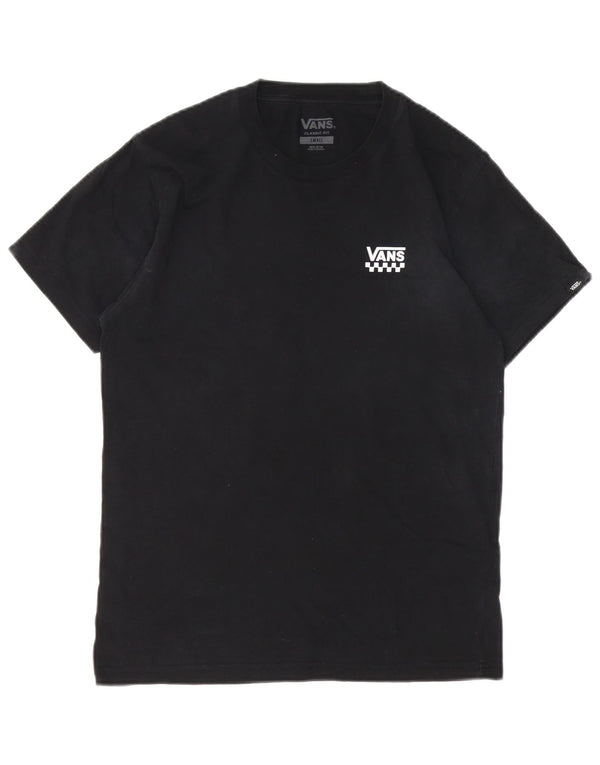 Vans Herren-T-Shirt mit klassischer Passform, Größe S, Schwarz, Baumwolle