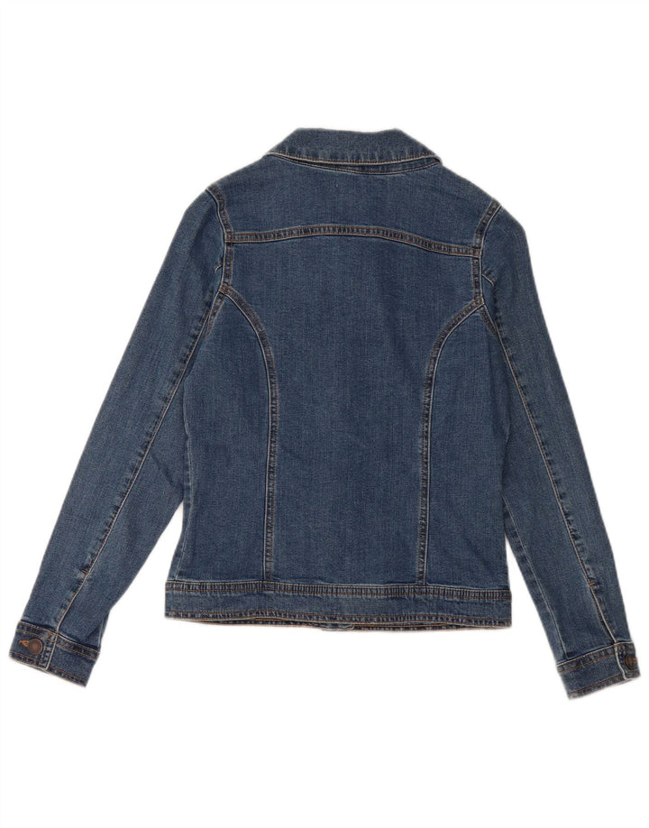 Monsoon Jeansjacke für Mädchen, 12–13 Jahre, blaue Baumwolle