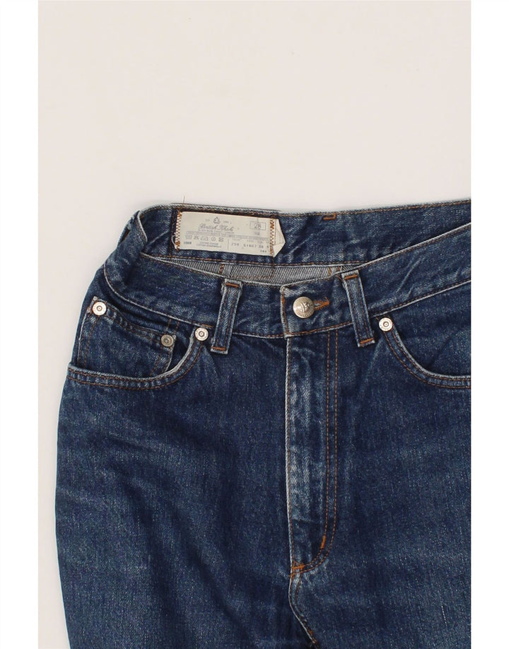 BRITISH KHAKI Womens Tapered Jeans W28 L30 Blue Cotton Vintage British Khaki and Second-Hand British Khaki from Messina Hembry 