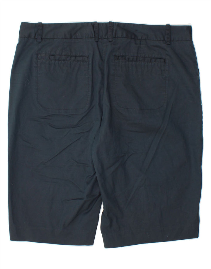MOSSIMO Womens Casual Shorts US 10 Large W32  Navy Blue Cotton Vintage Mossimo and Second-Hand Mossimo from Messina Hembry 