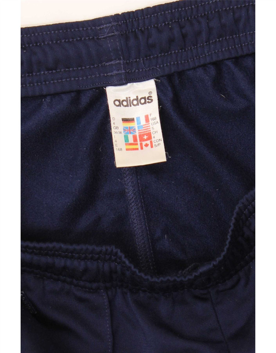 Adidas Herren-Trainingshose, Größe S, Marineblau, Polyester, Größe 36/38