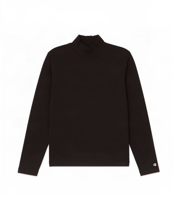 Champion Damen Top Langarm UK 14 Large Schwarz Baumwolle