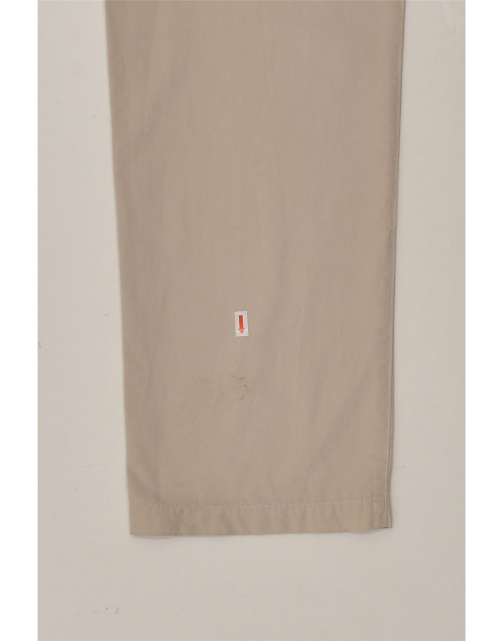 RIFLE Mens Straight Cargo Trousers W33 L34 Beige Cotton | Vintage Rifle | Thrift | Second-Hand Rifle | Used Clothing | Messina Hembry 