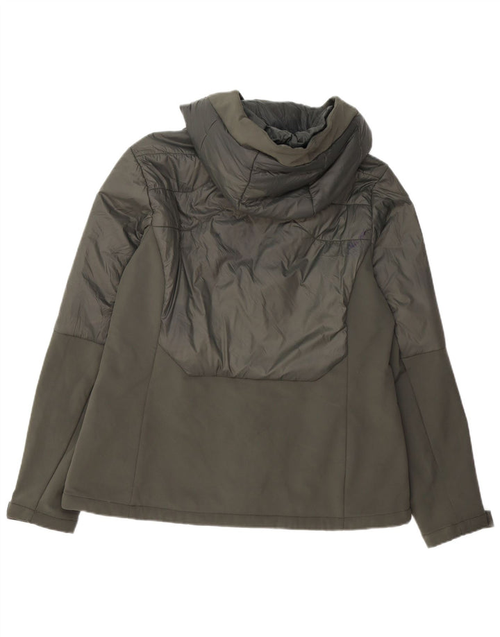 Mountain Warehouse Damen-Windbreakerjacke mit Kapuze, Größe 40, Khaki