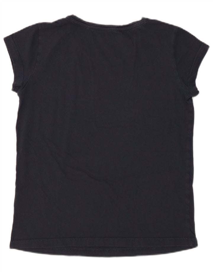 MUSTANG Grafik-T-Shirt für Damen, UK 10, Größe S, Marineblau, Baumwolle