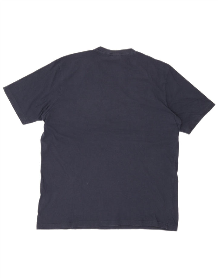Champion Herren-T-Shirt mit Grafik, Größe L, Marineblau