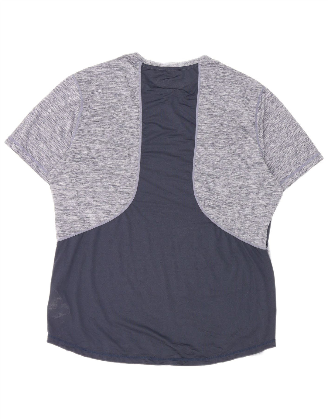 Umbro Herren T-Shirt Top XL Marineblau meliertes Polyester