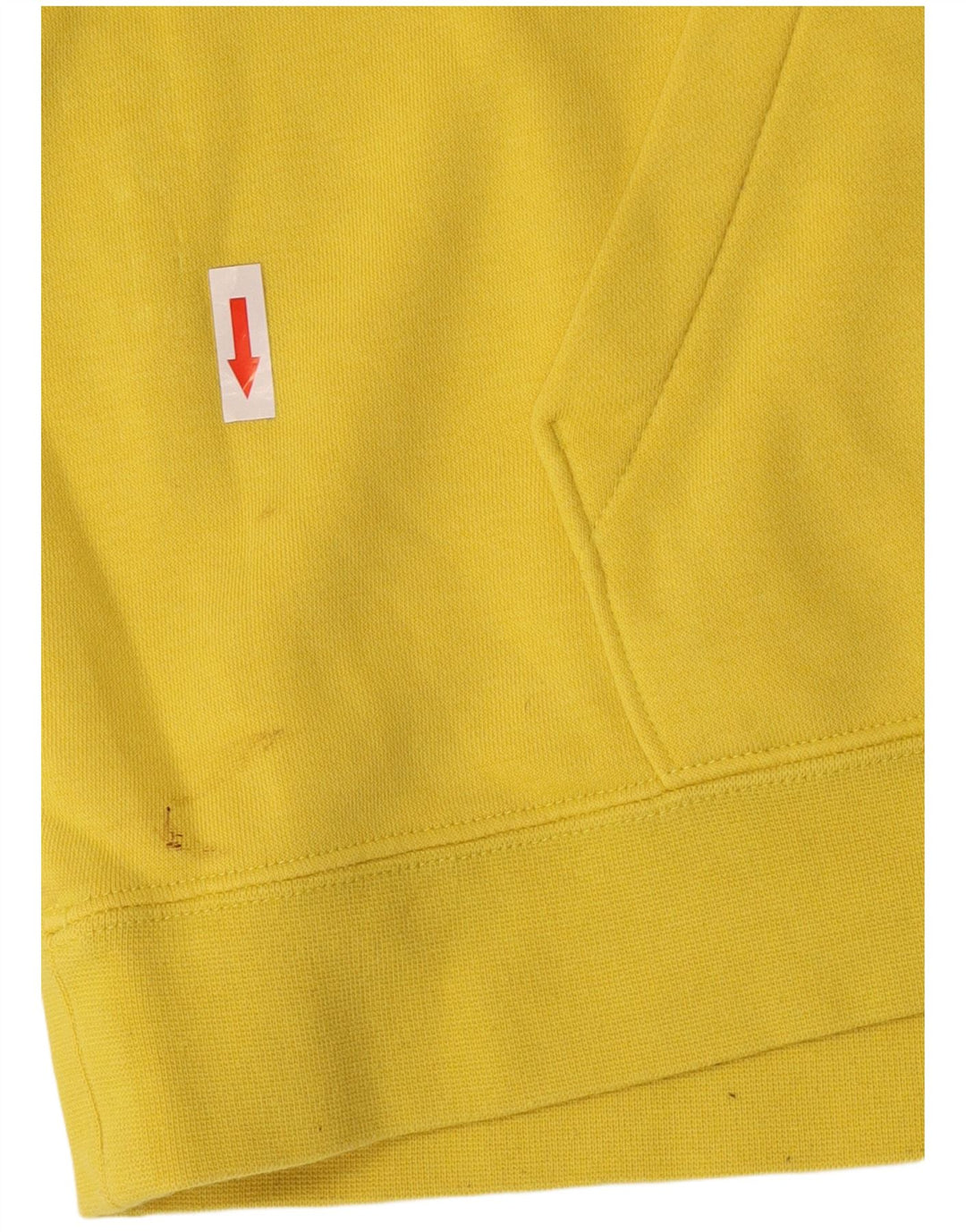 Nike Herren Kapuzenpullover, groß, gelbe Baumwolle