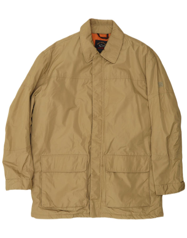 Paul & Shark Herren Utility Jacke UK 42 XL Beige Polyester