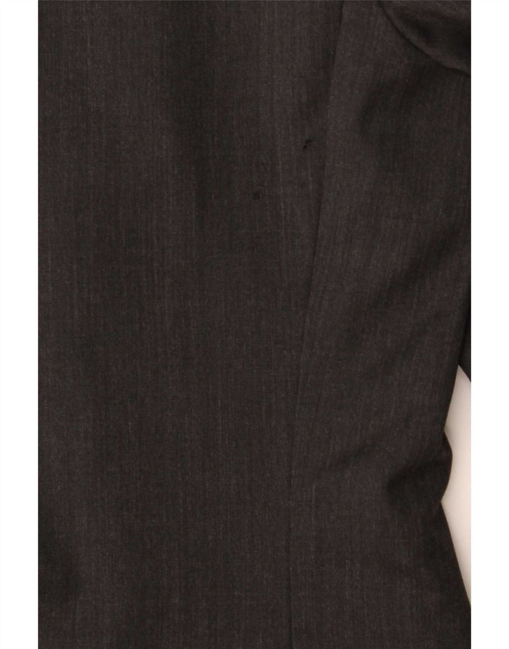 Tommy Hilfiger Herren-Blazer mit 2 Knöpfen, Gr. 40, groß, graue Wolle, klassisch