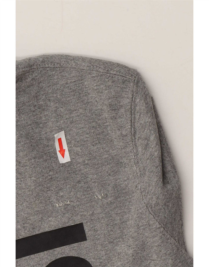 Vans Herren Grafik-Sweatshirt-Pullover XL Graue Baumwolle