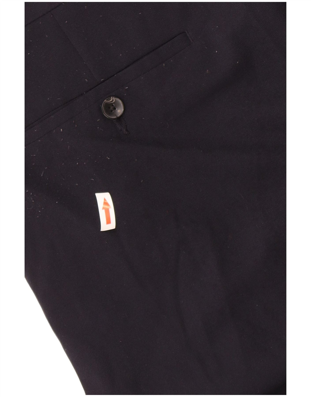 Marks & Spencer Herren-Chinohose mit normaler Passform, W36 L27, marineblaues Polyester