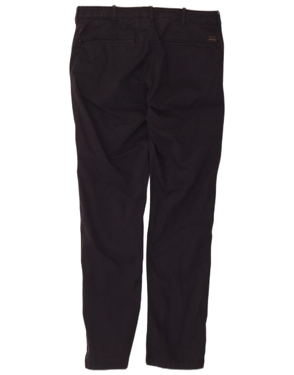 Wrangler Herren Slim Chinohose W32 L32 Marineblaue Baumwolle