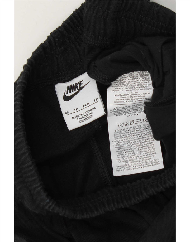 Nike Herren-Trainingshose, XS, schwarze Baumwolle