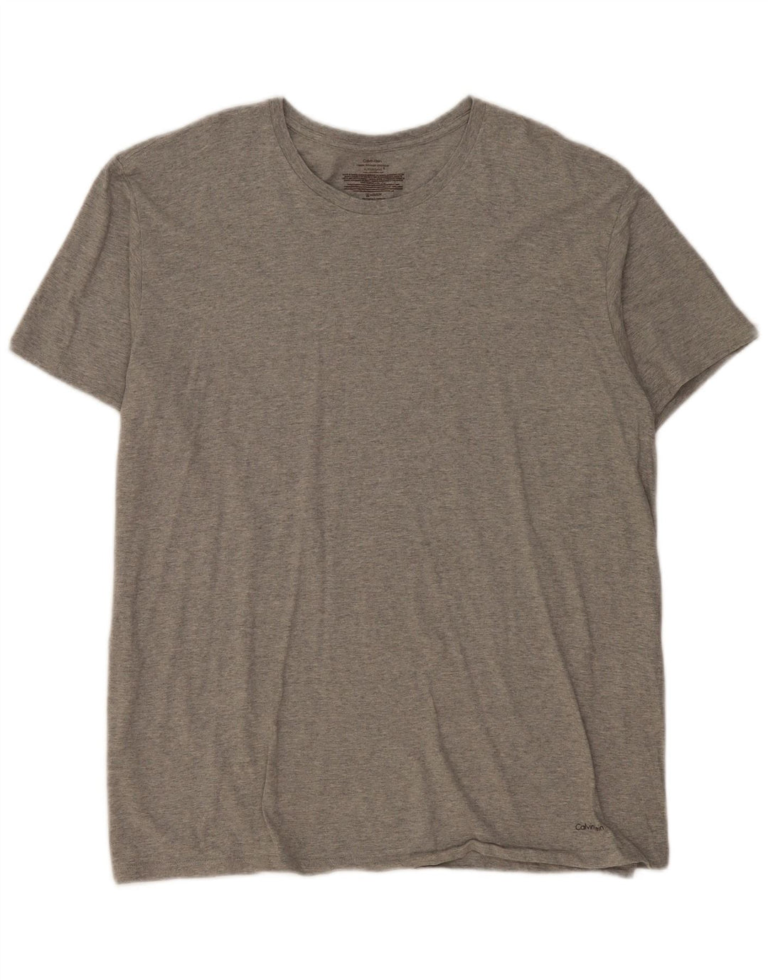 Calvin Klein Herren T-Shirt Top XL Grau meliert