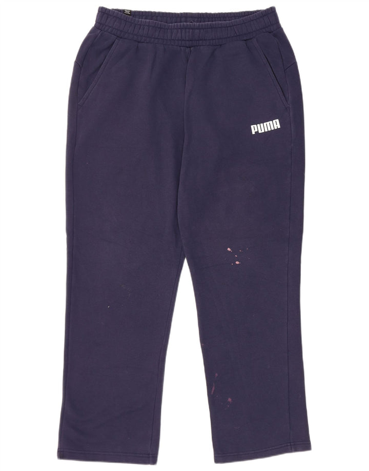 Puma Herren-Trainingshose, große marineblaue Baumwolle