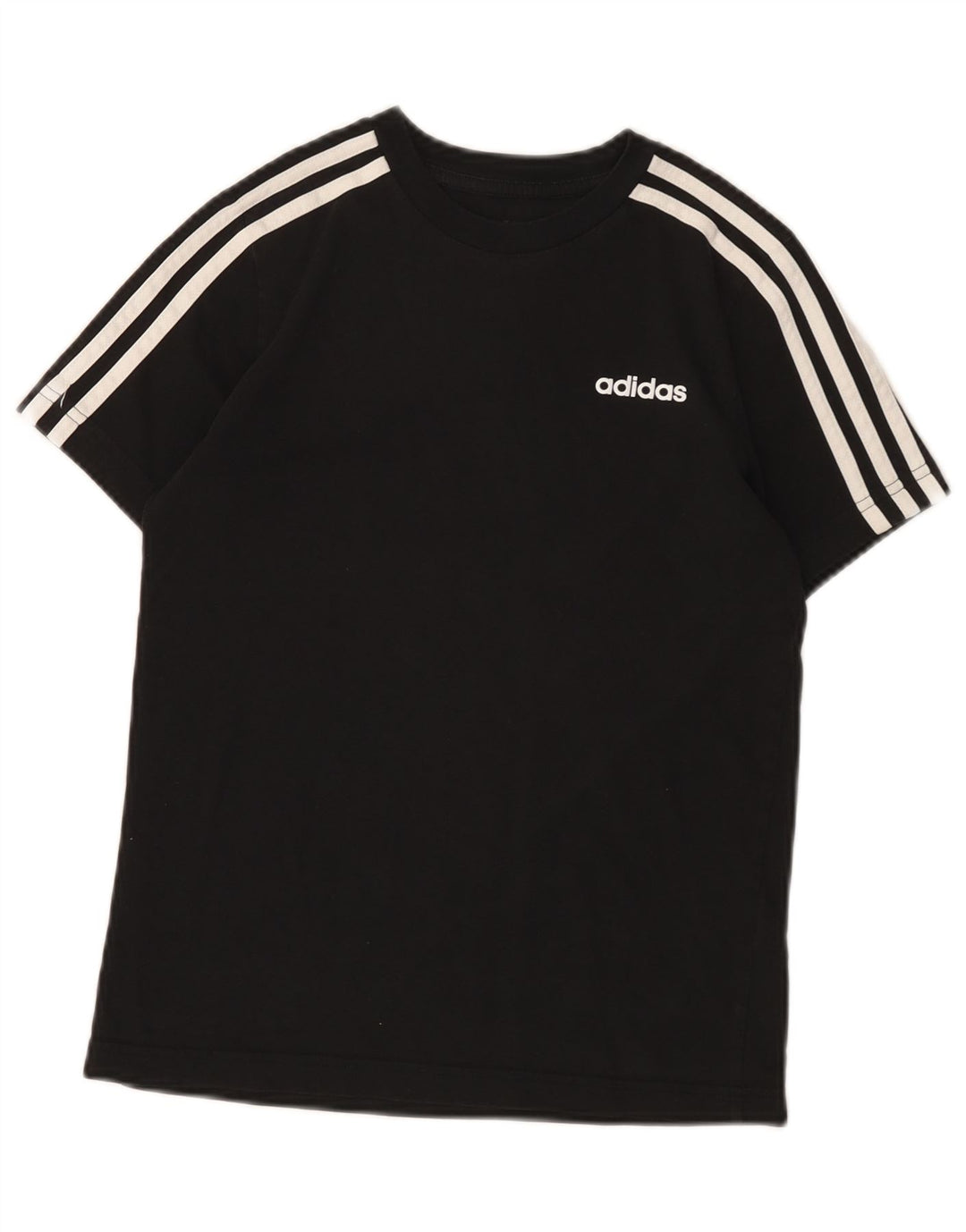 Adidas T-Shirt für Jungen, 11–12 Jahre, schwarze Baumwolle