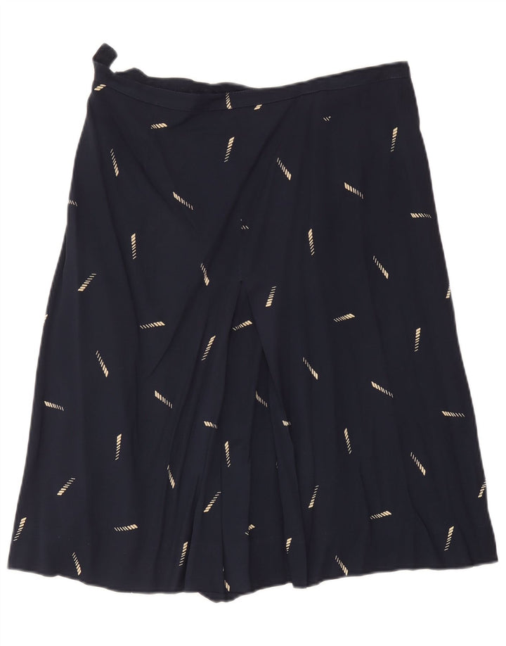 Persona Damen 2-teiliges Rock-Set, Größe 23, Mittel, W32, Marineblau, geometrisch