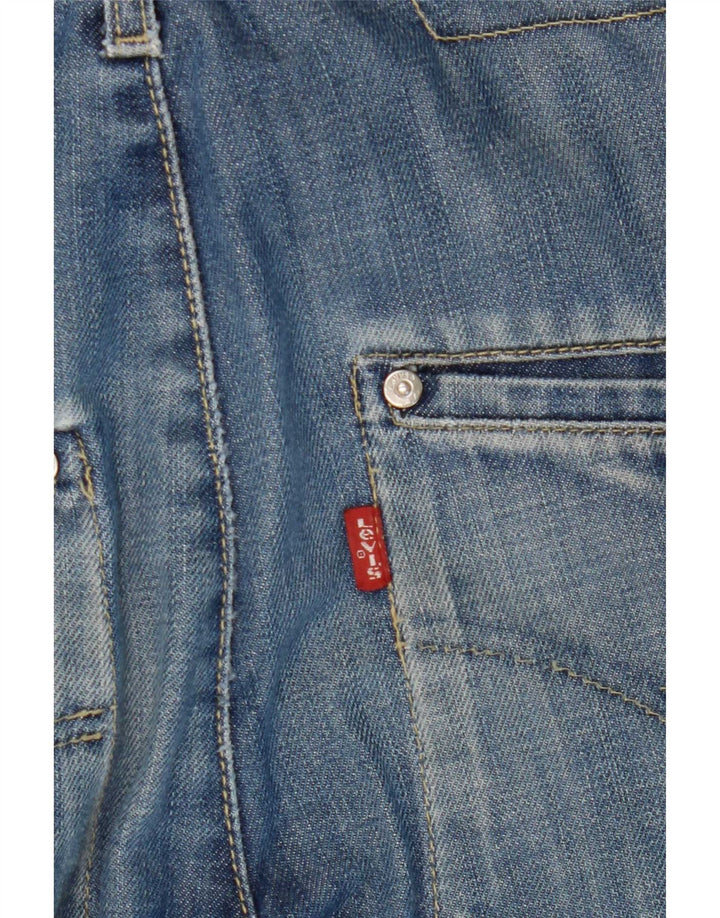 Levi's Herren Engineered Bootcut Jeans W32 L31 Blaue Baumwolle