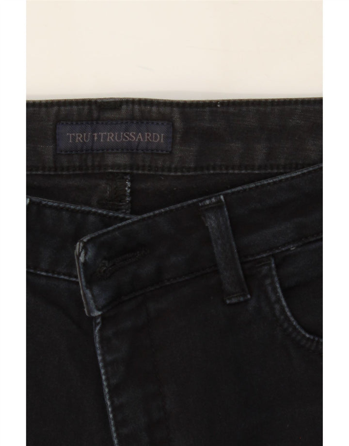 TRUSSARDI Womens Slim Jeans W30 L28  Navy Blue Vintage Trussardi and Second-Hand Trussardi from Messina Hembry 