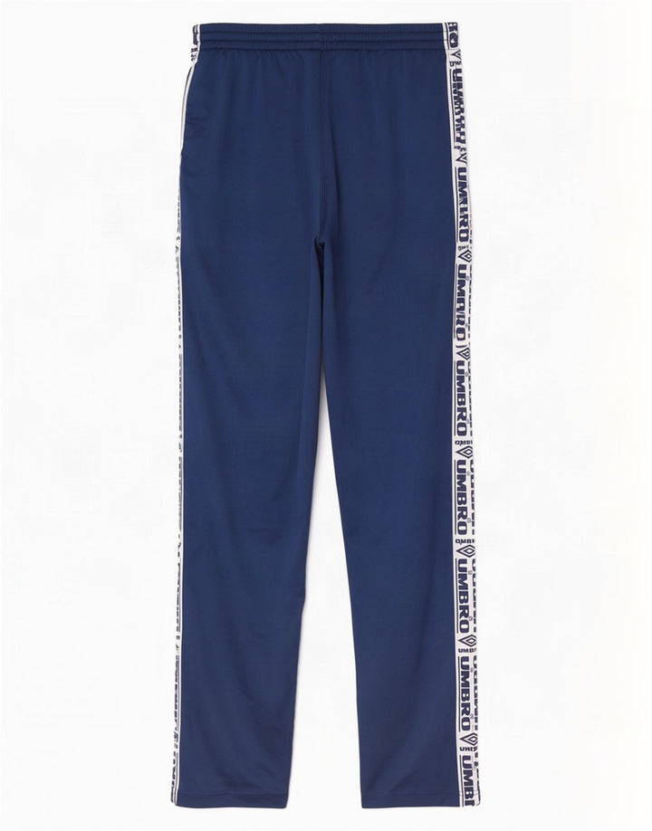 Umbro Herren-Trainingshose mit Grafik, groß, Marineblau, Farbblock
