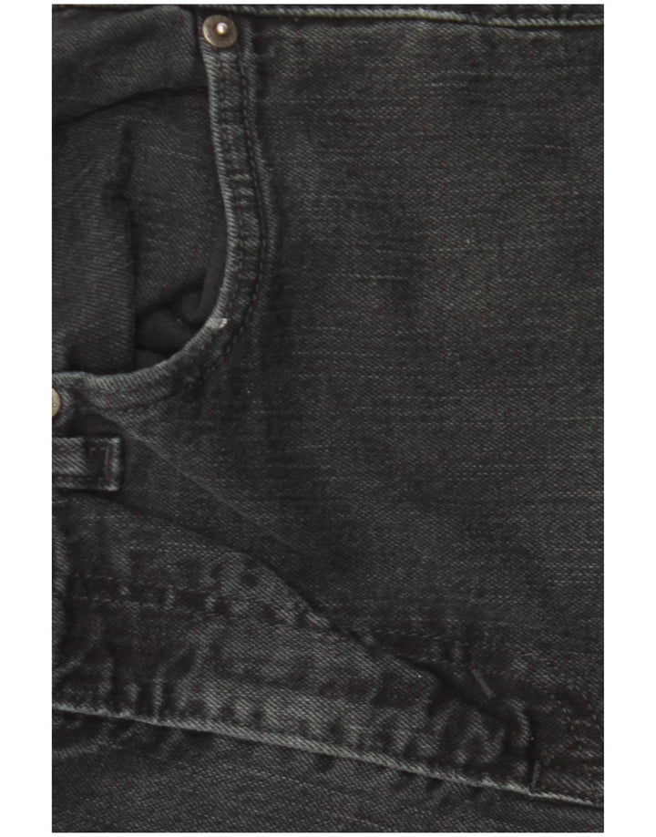 Levi's Herren-Jeansshorts W29 Small aus schwarzer Baumwolle