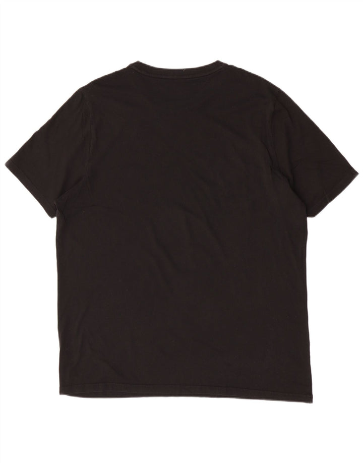 Puma Herren Grafik T-Shirt Top XL Schwarz