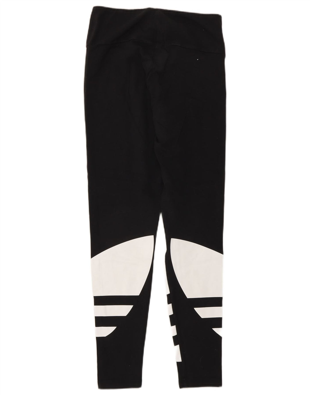 Adidas Damen Graphic Leggings UK 10 Small Schwarz Colourblock