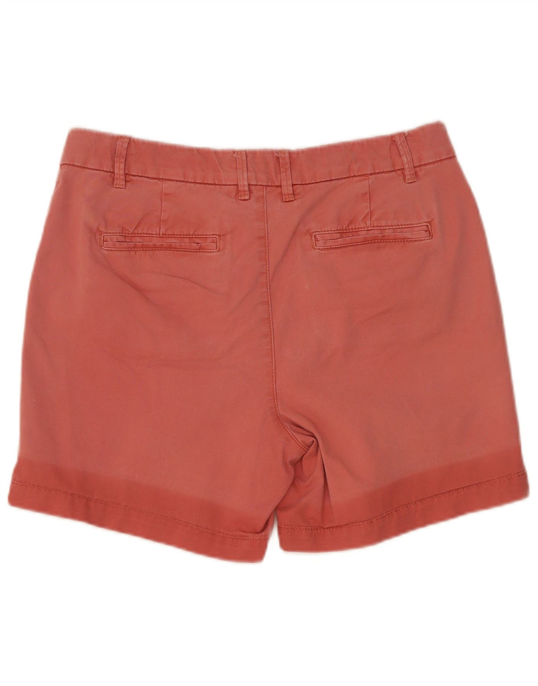 Fat Face Damen Chinoshorts UK 10 Small W30 Rote Baumwolle