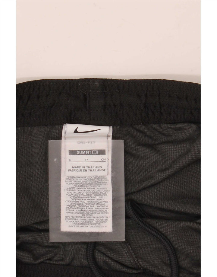 Nike Herren Dri Fit Slim Sportshorts, Größe S, Schwarz, Farbblock-Polyester