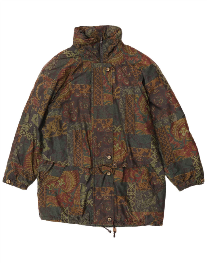 FUCHS & SCHMITT Damen Windjacke UK 10 Small Green Paisley