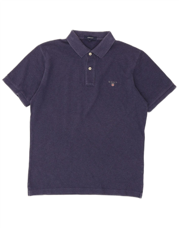 Gant Herren-Poloshirt, klein, marineblau, Baumwolle