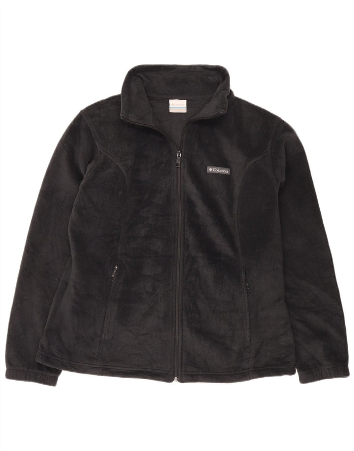 COLUMBIA Damen Fleecejacke UK 18 XL Schwarz Polyester