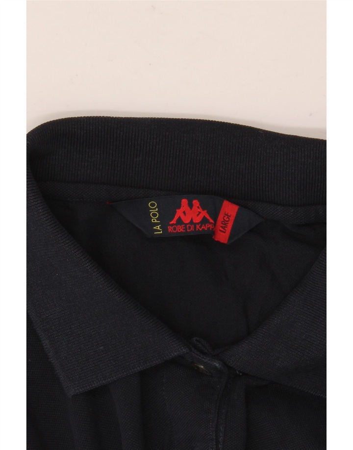 KAPPA Damen Poloshirt UK 16 Large Marineblau