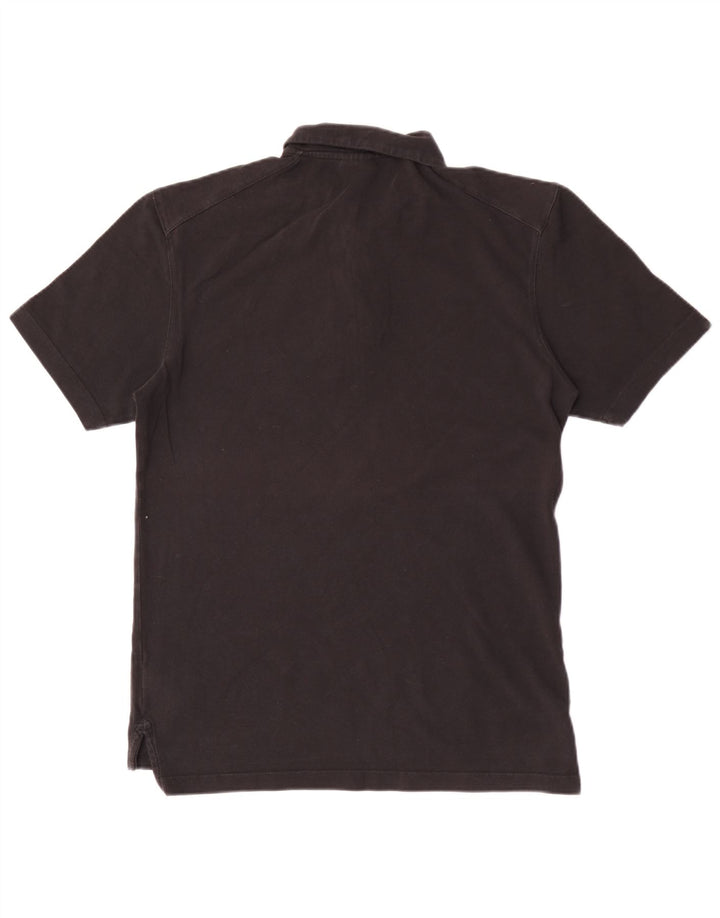 Reebok Herren Poloshirt Medium Schwarz Baumwolle