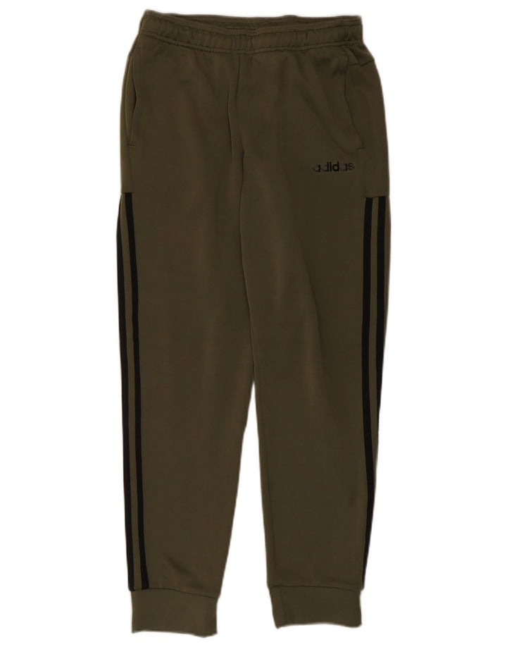 Adidas Herren-Trainingshose, Jogginghose, klein, Khaki, Polyester