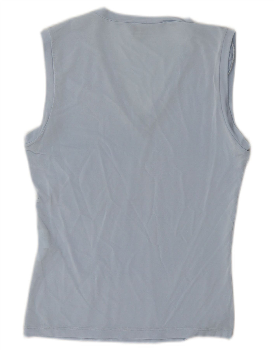 Calvin Klein Jeans Damen Weste Top UK 12 Mittelblaue Viskose