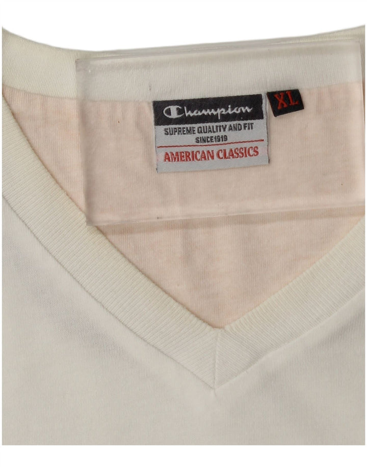 Champion Herren T-Shirt Top XL Weiß