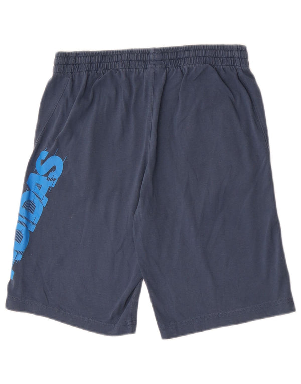 Adidas Jungen Graphic Sport Shorts 13-14 Jahre Marineblaue Baumwolle