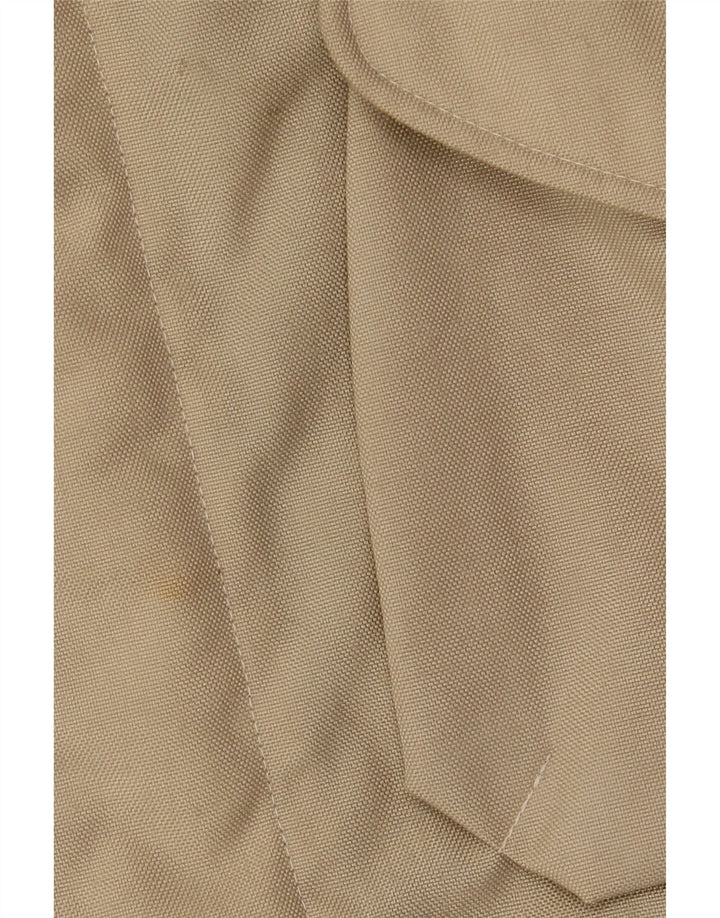 Murphy & Nye Herren-Windbreaker-Jacke, UK 38, mittelbeigefarbenes Nylon