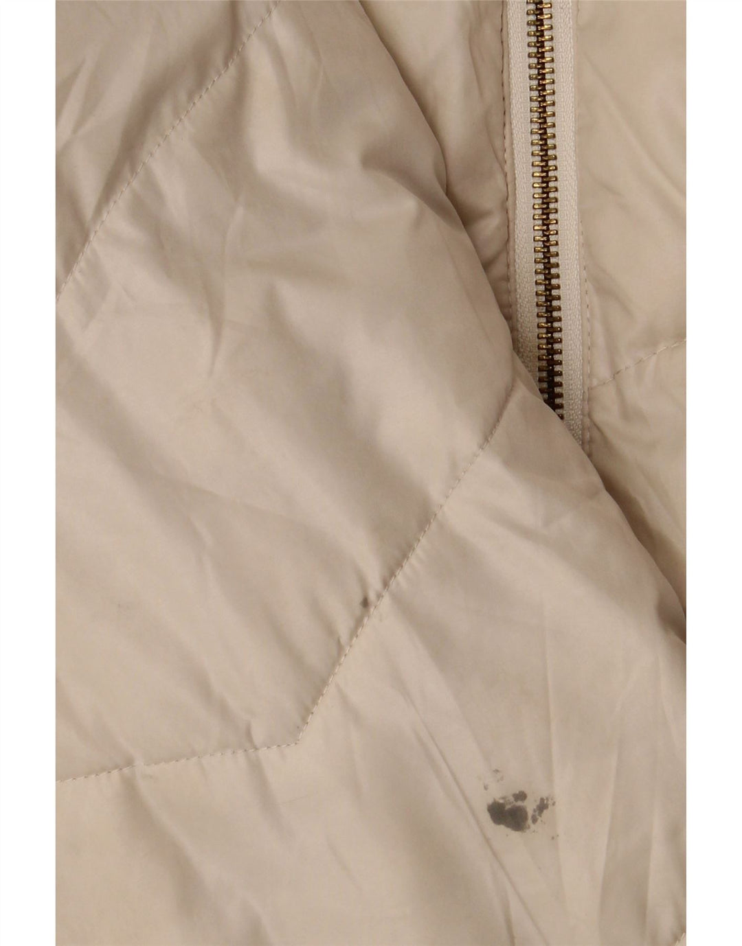 Marks & Spencer Damen-Übergroßer, wattierter Mantel mit Kapuze, UK 14, Mittel, gebrochenes Weiß