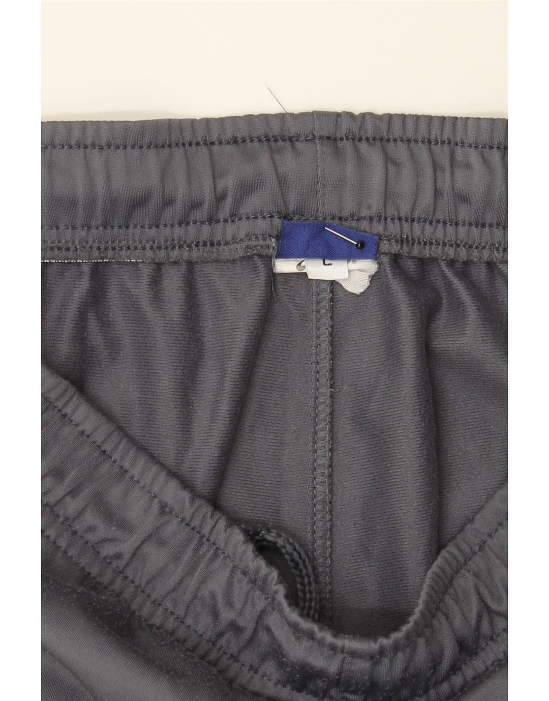 ASICS Mens Tracksuit Trousers Joggers Large  Grey Vintage Asics and Second-Hand Asics from Messina Hembry 